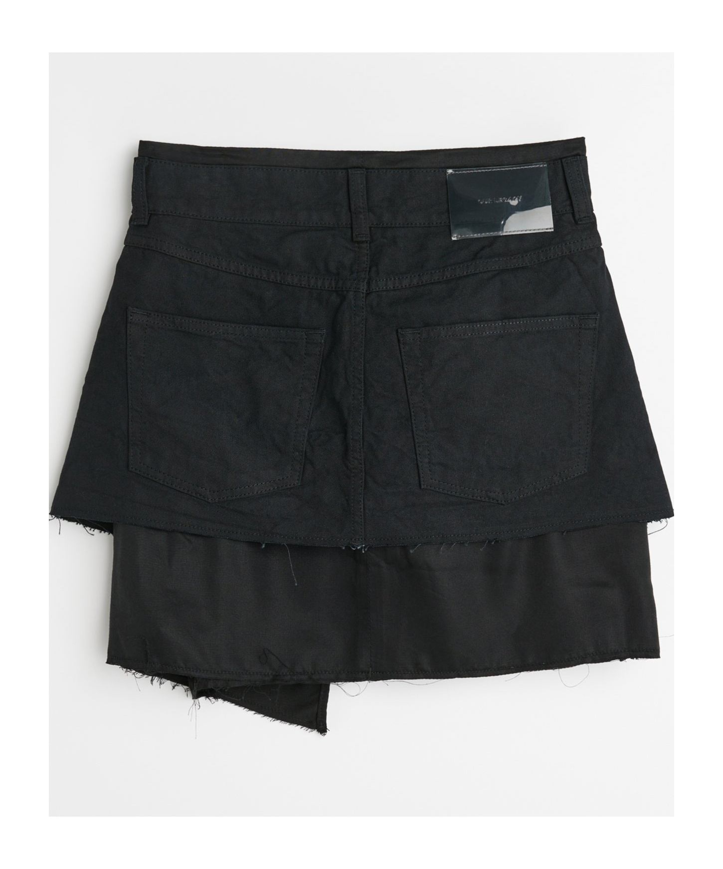 Shop Our Legacy Multi-pocket Skirt In Black