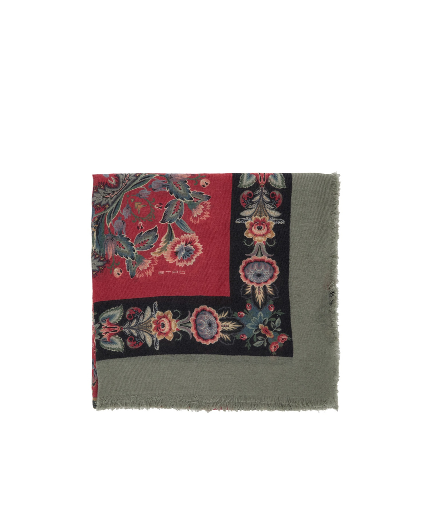Etro Floral Pattern Scarf