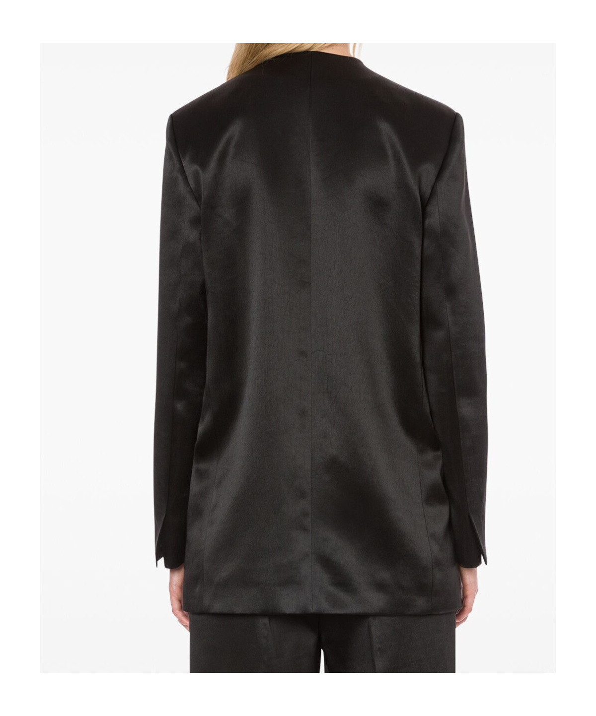 Philosophy Di Lorenzo Serafini Double-breasted Jacket In Black