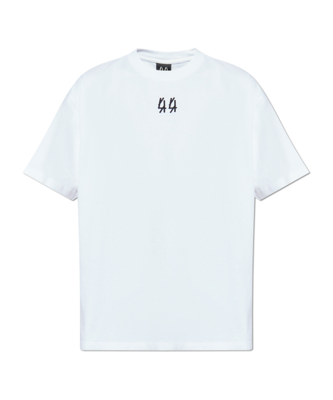 44 Label Group M White Oversized T-shirt  In White