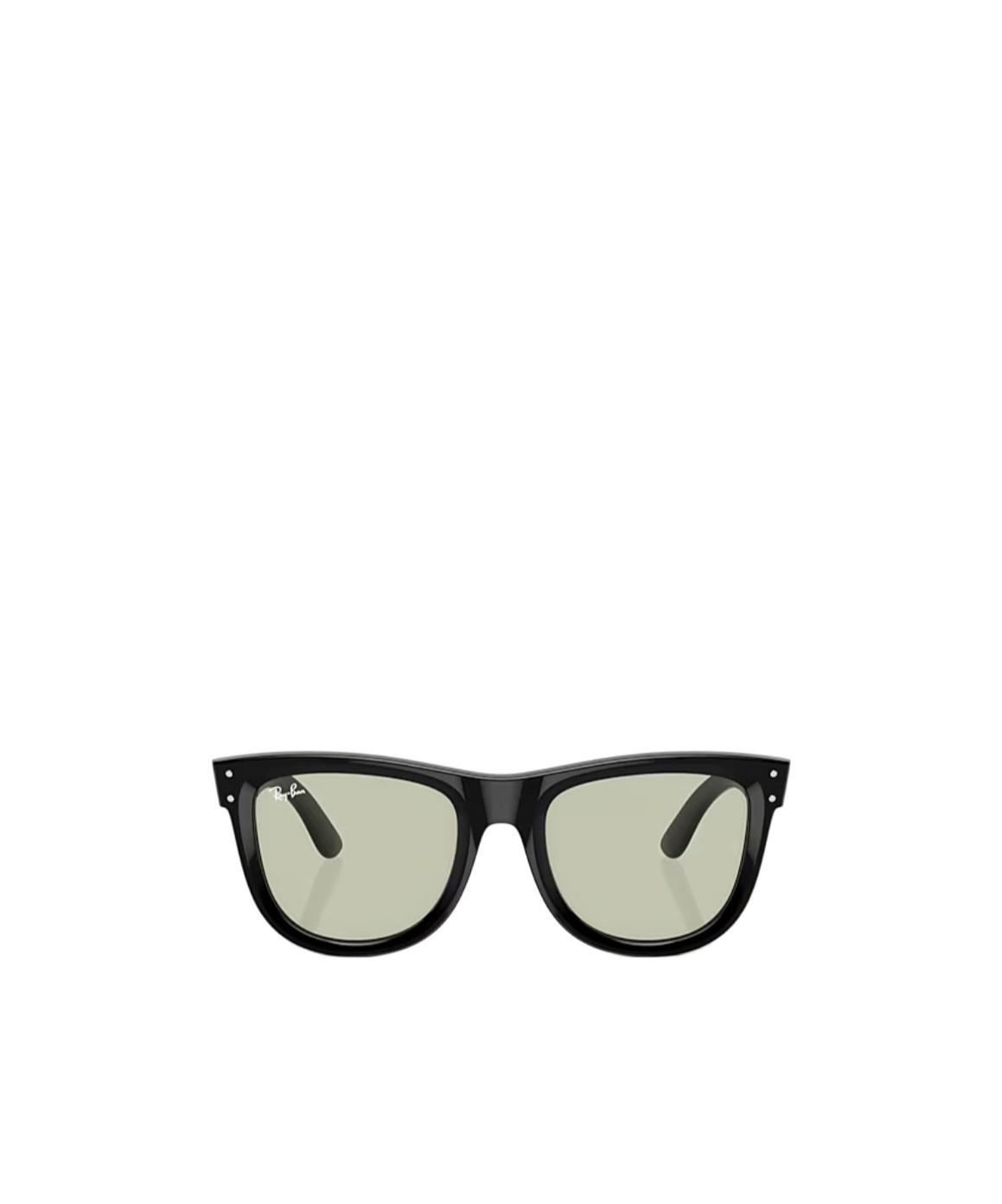 Ray Ban Geometric Sunglasses In Green