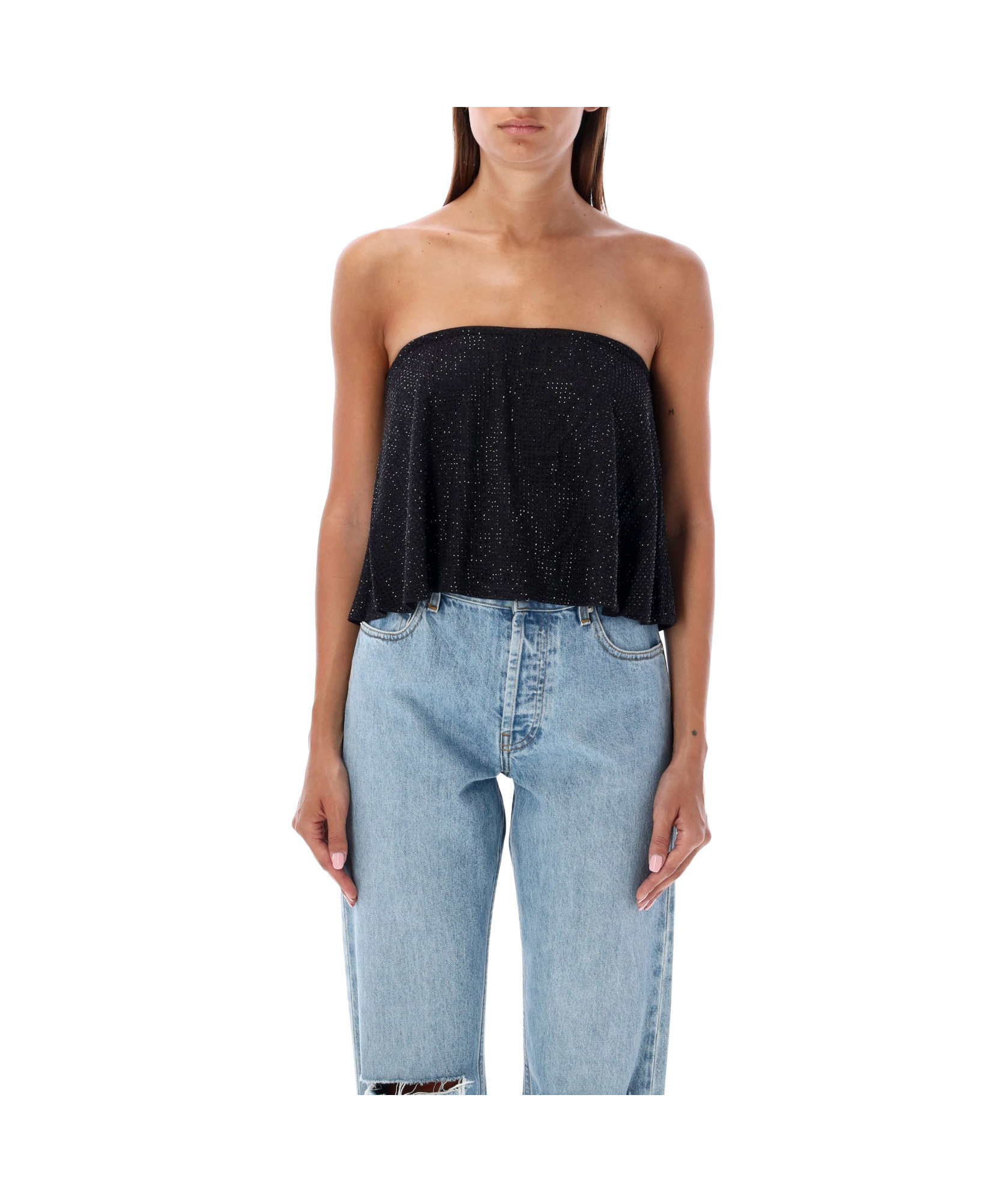 Retrof�te Tube Top Vest In Blue