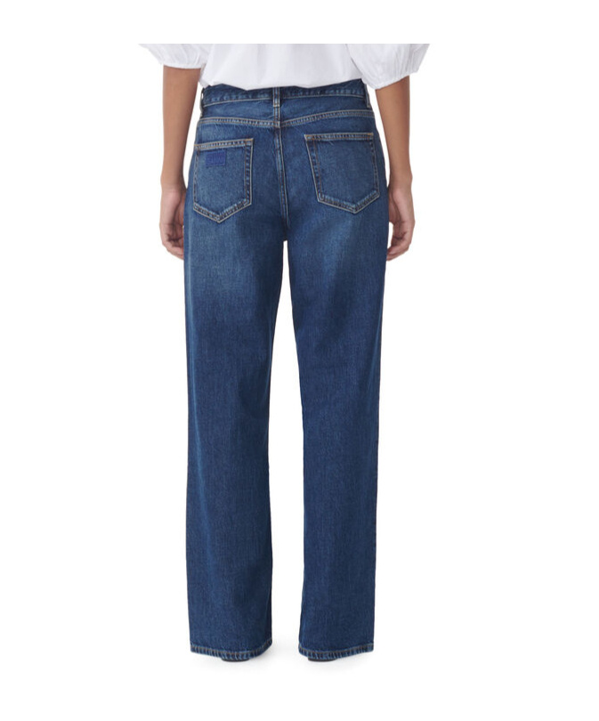 Ganni Pants In Blue