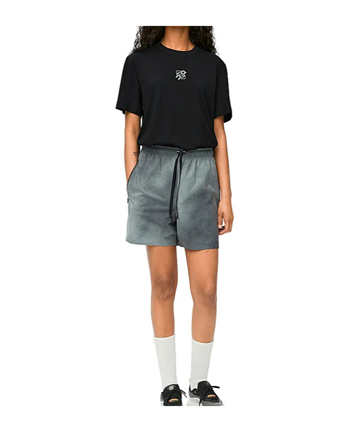 Loewe Active T-shirt In Technical Jersey In Black