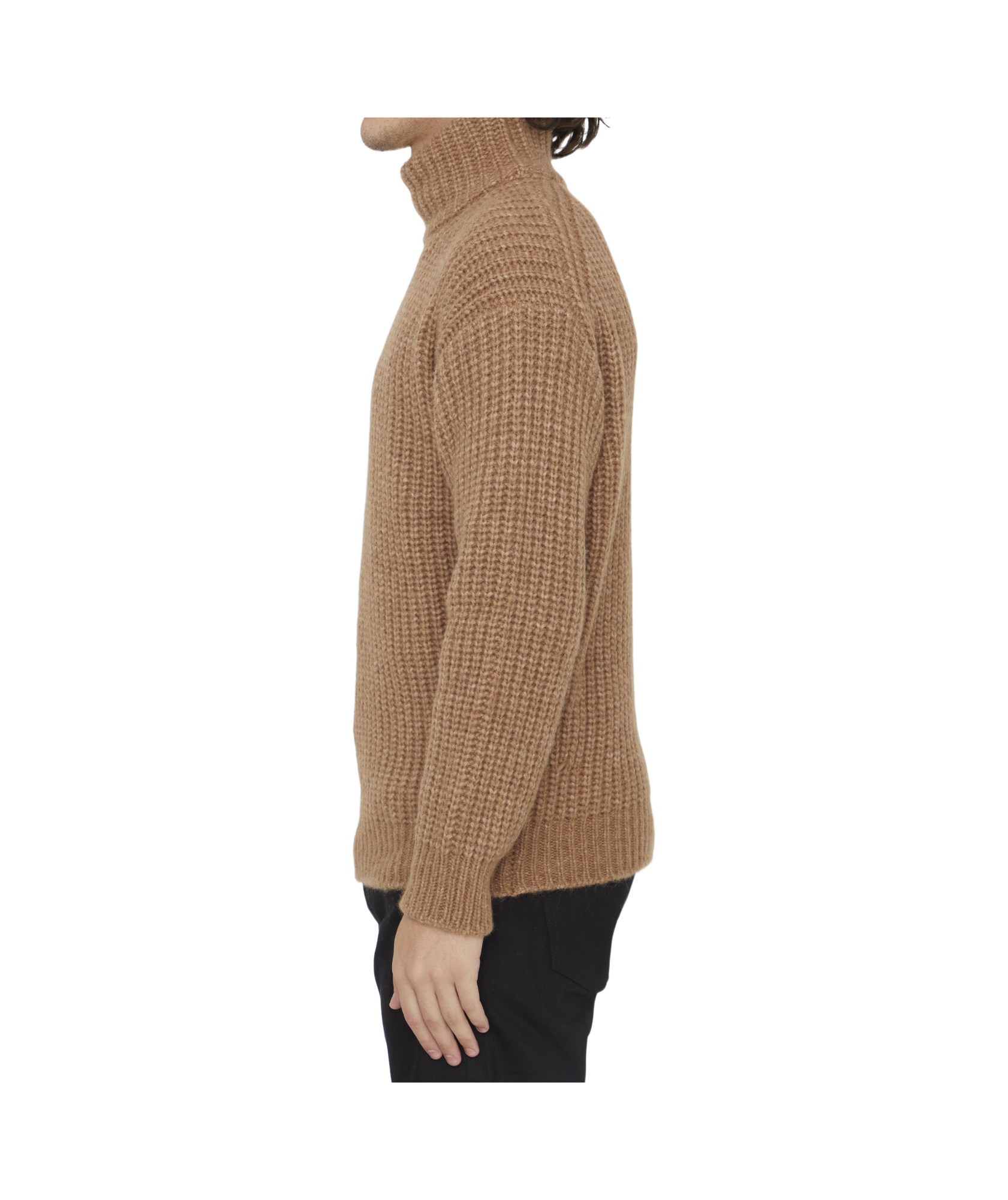 Roberto Collina Alpaca Jumper In Brown