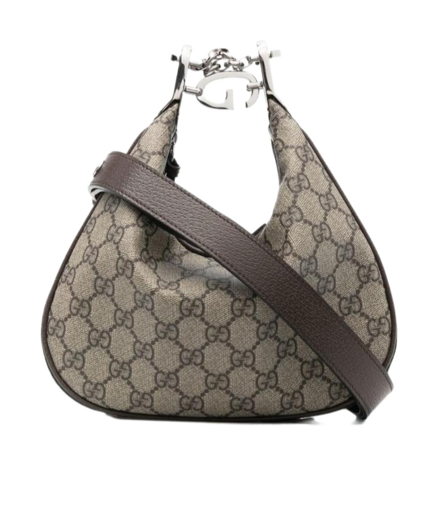 Gucci Gg Supreme Interchangeable-strap Shoulder Bag In Multicolor