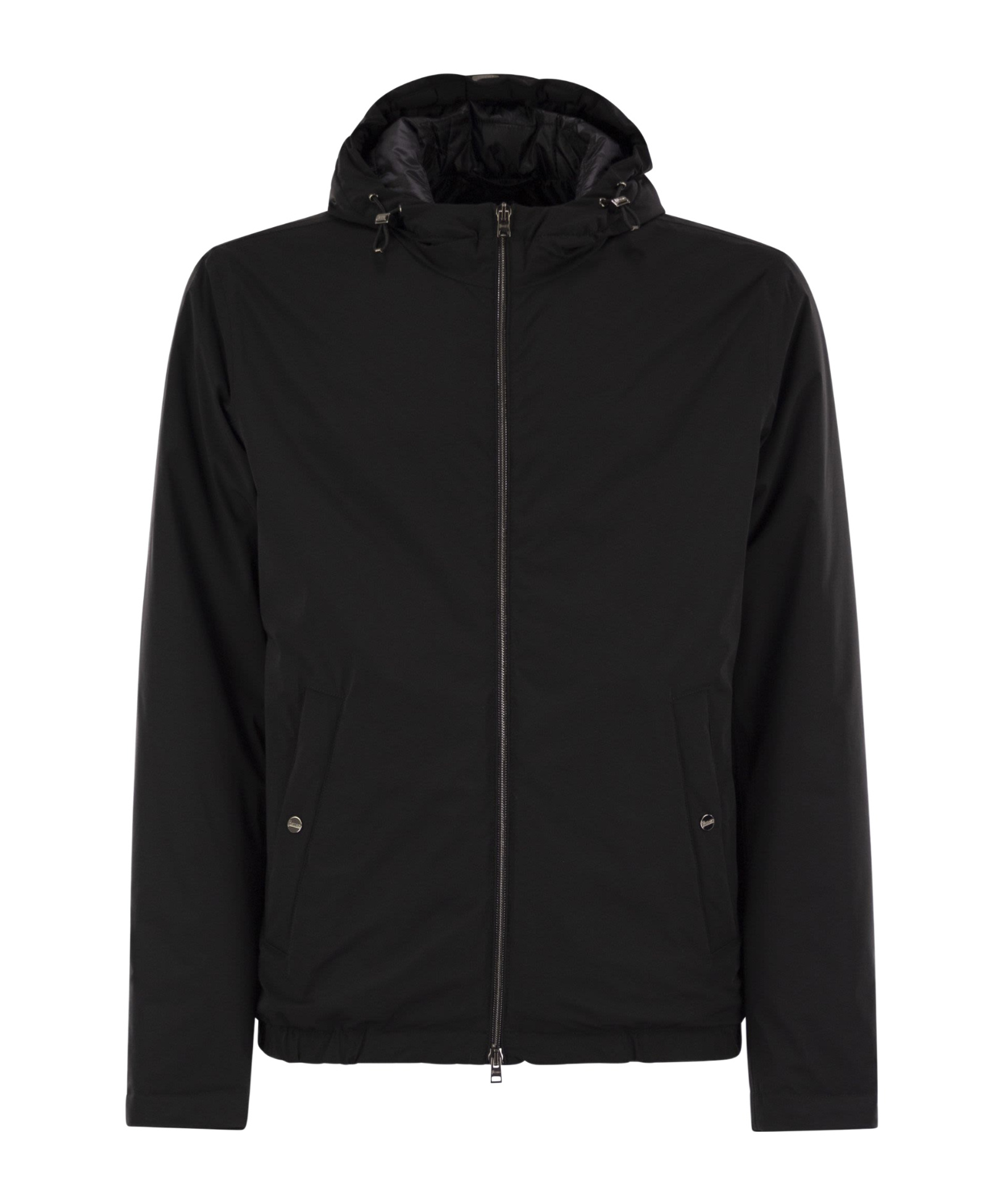 Herno Men Nylon Travel Jacket In Black