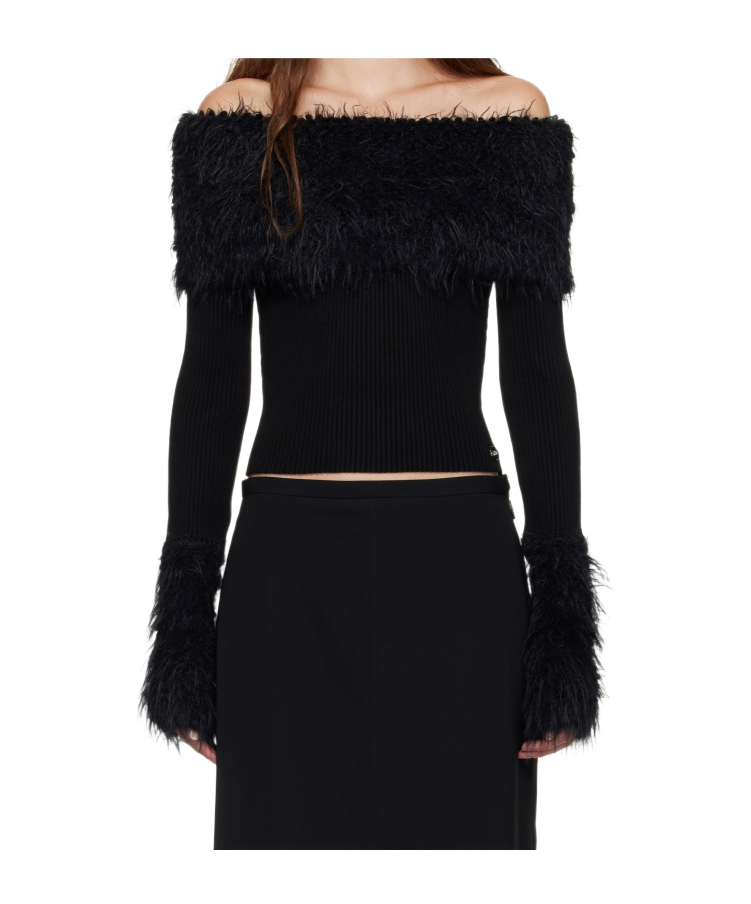 Jean Paul Gaultier Shearling Sweater