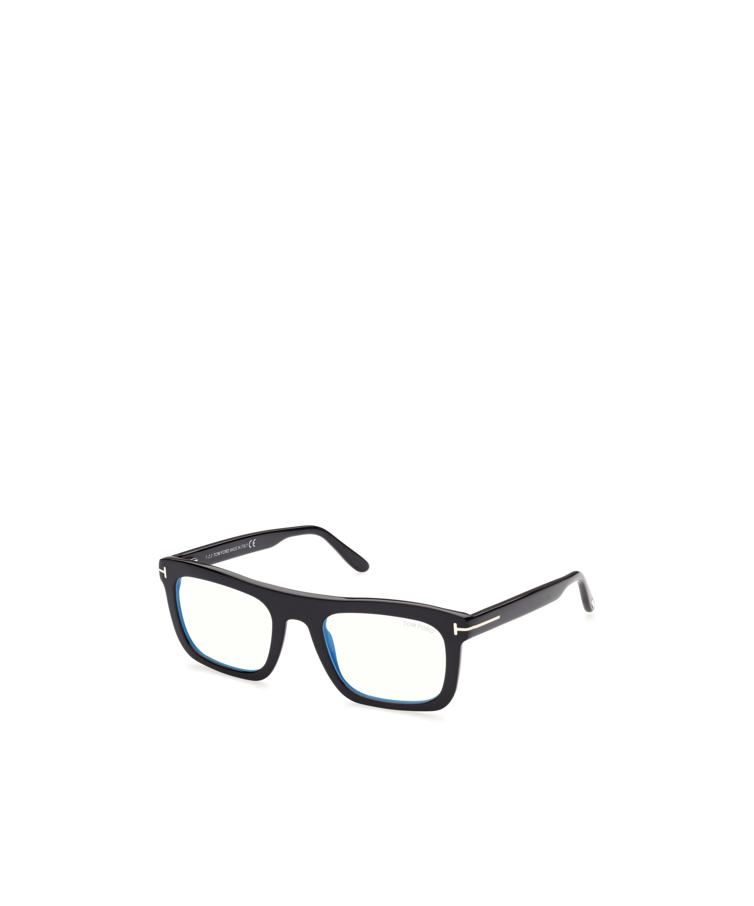 Tom Ford Eyewear Rectangle Frame Glasses In White