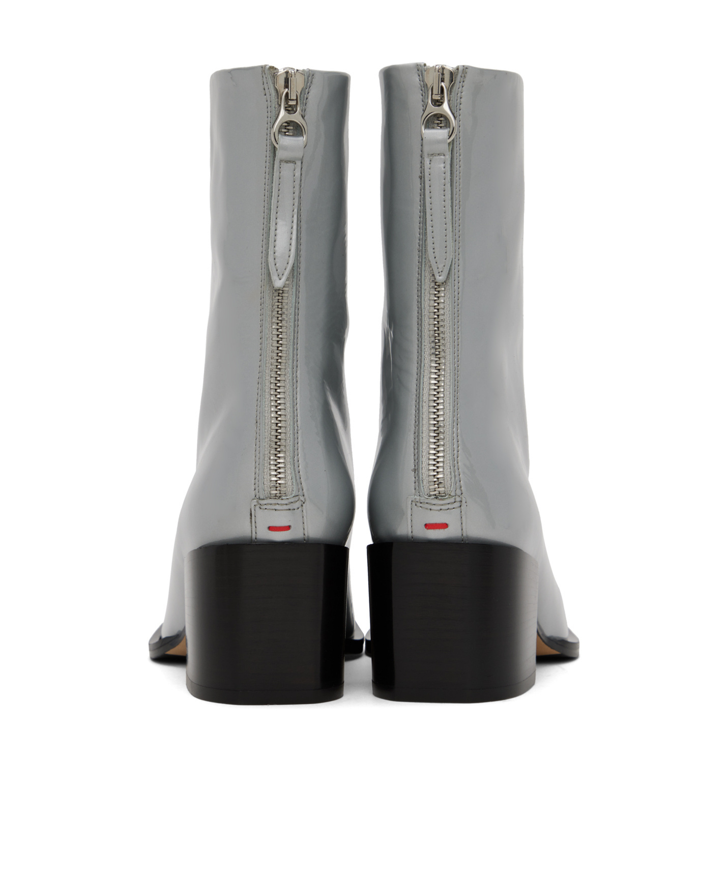 AEYDE SQUARE HEAD AND ANKLE BOOTS 