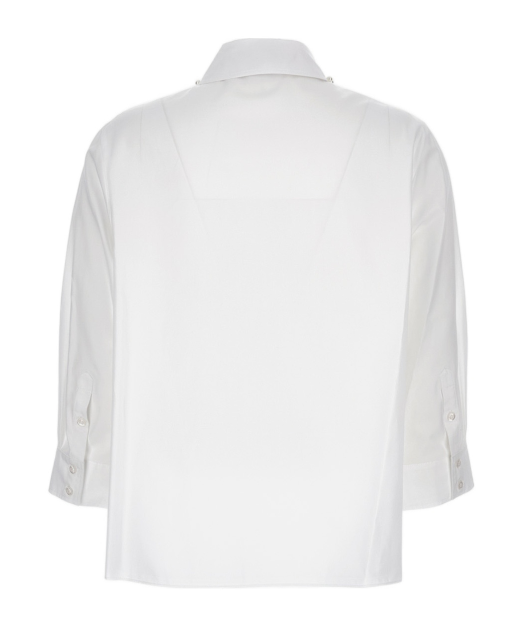 Simone Rocha Lapel Shirt In White