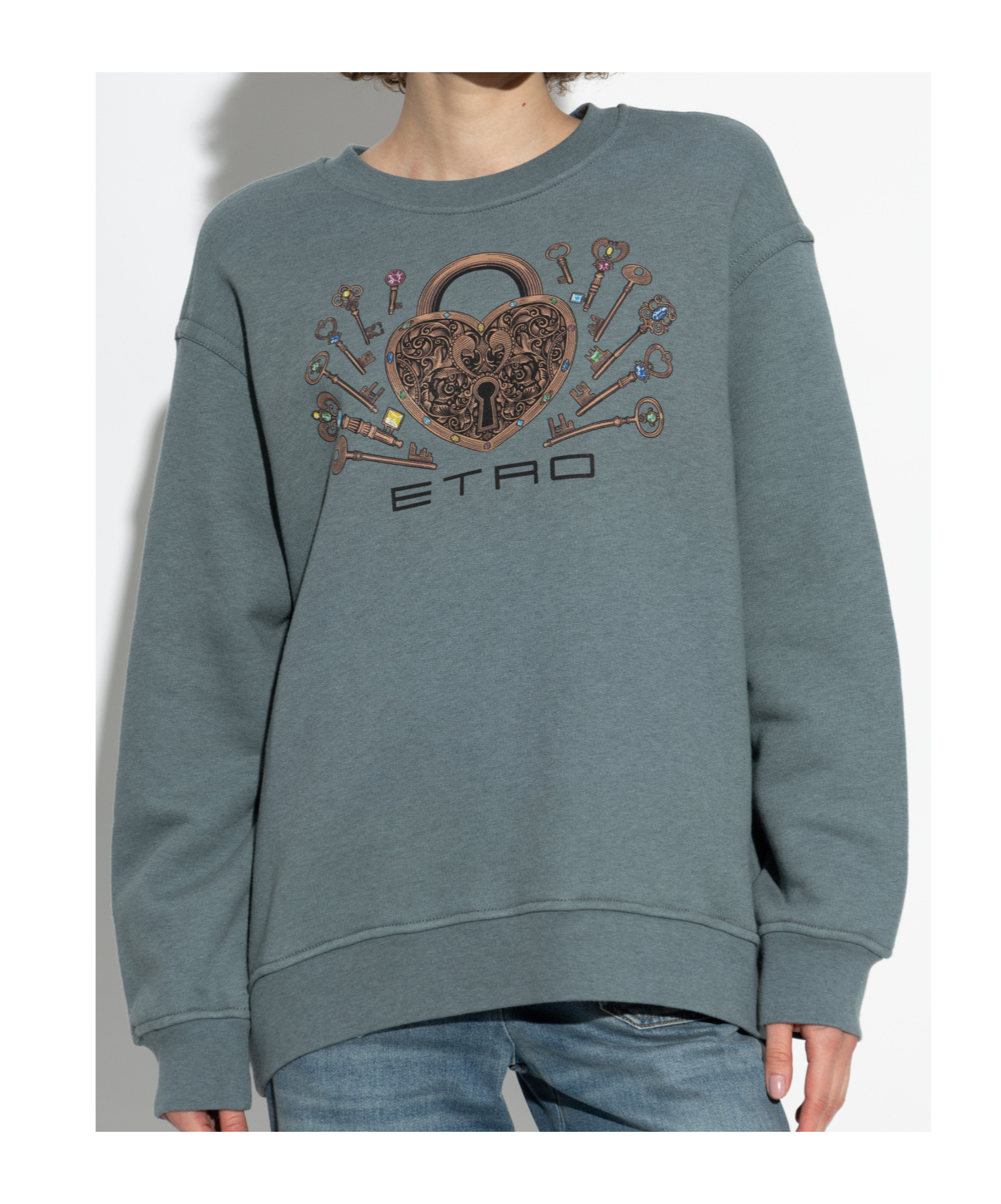 Etro Padlock Graphic Sweatshirt