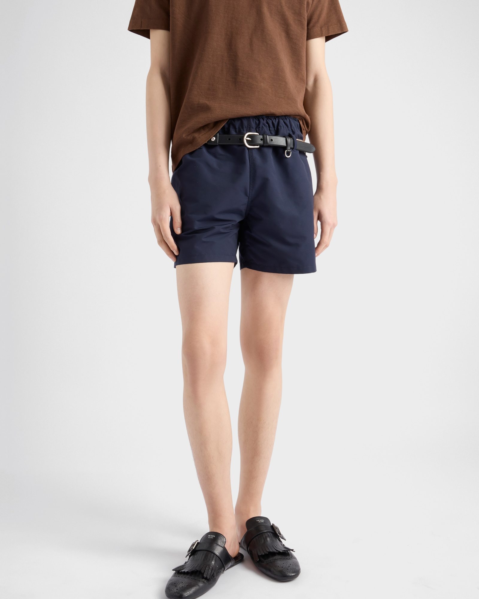 Prada Technical Fabric Swim Trunks