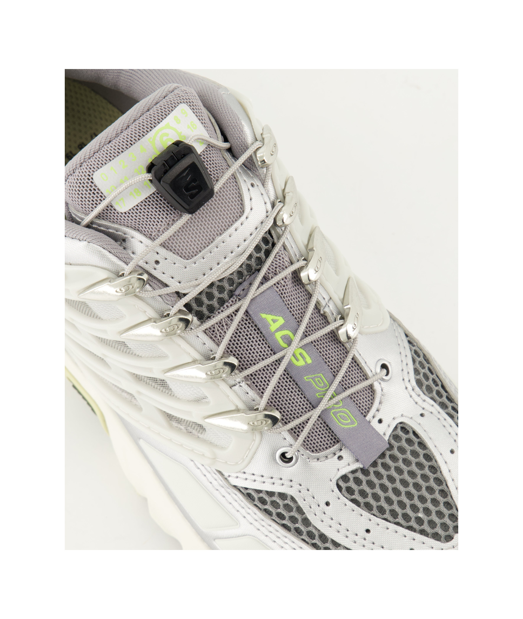 Shop Mm6 Maison Margiela Mm6 X Salomon Acs Pro Sneakers In White