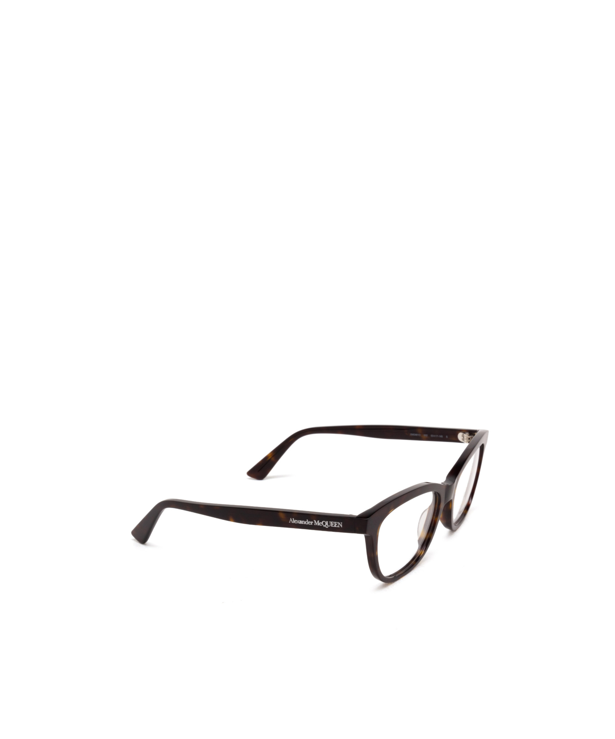 Alexander Mcqueen Tortoiseshell Butterfly-frame Glasses In Black
