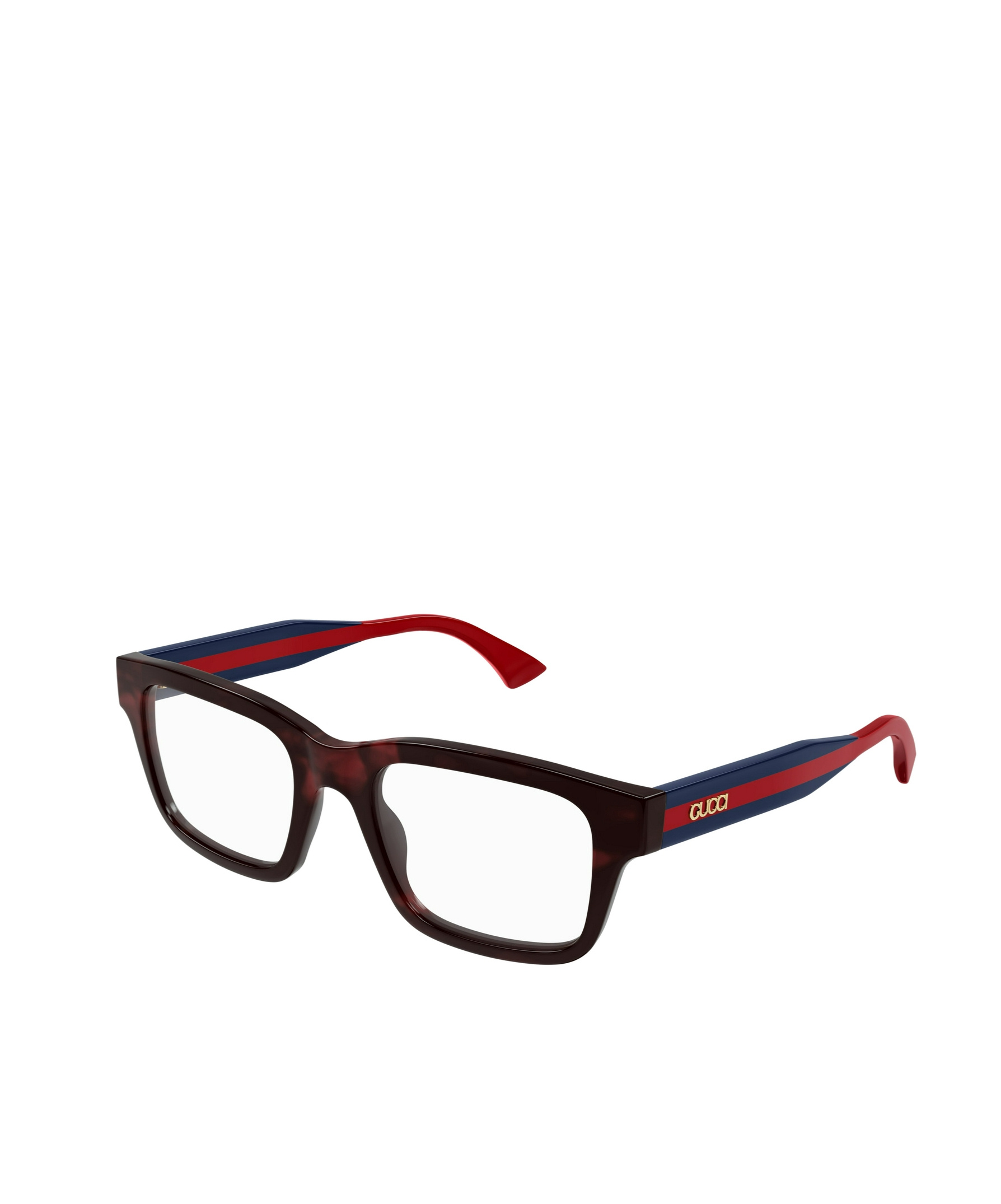 Gucci Eyewear Square Frame Glasses In Black
