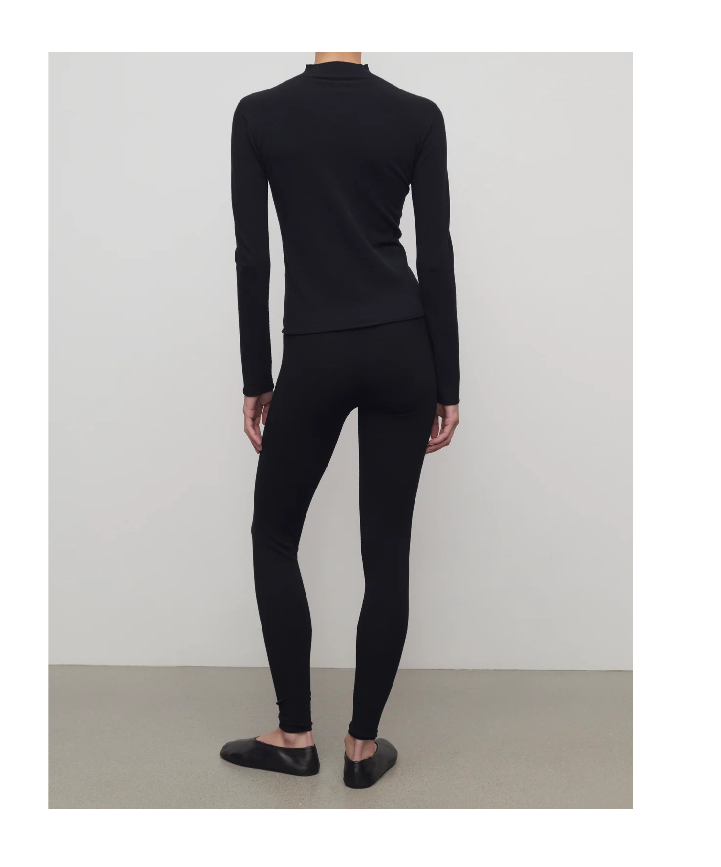 The Row Mimika Leggings In Black