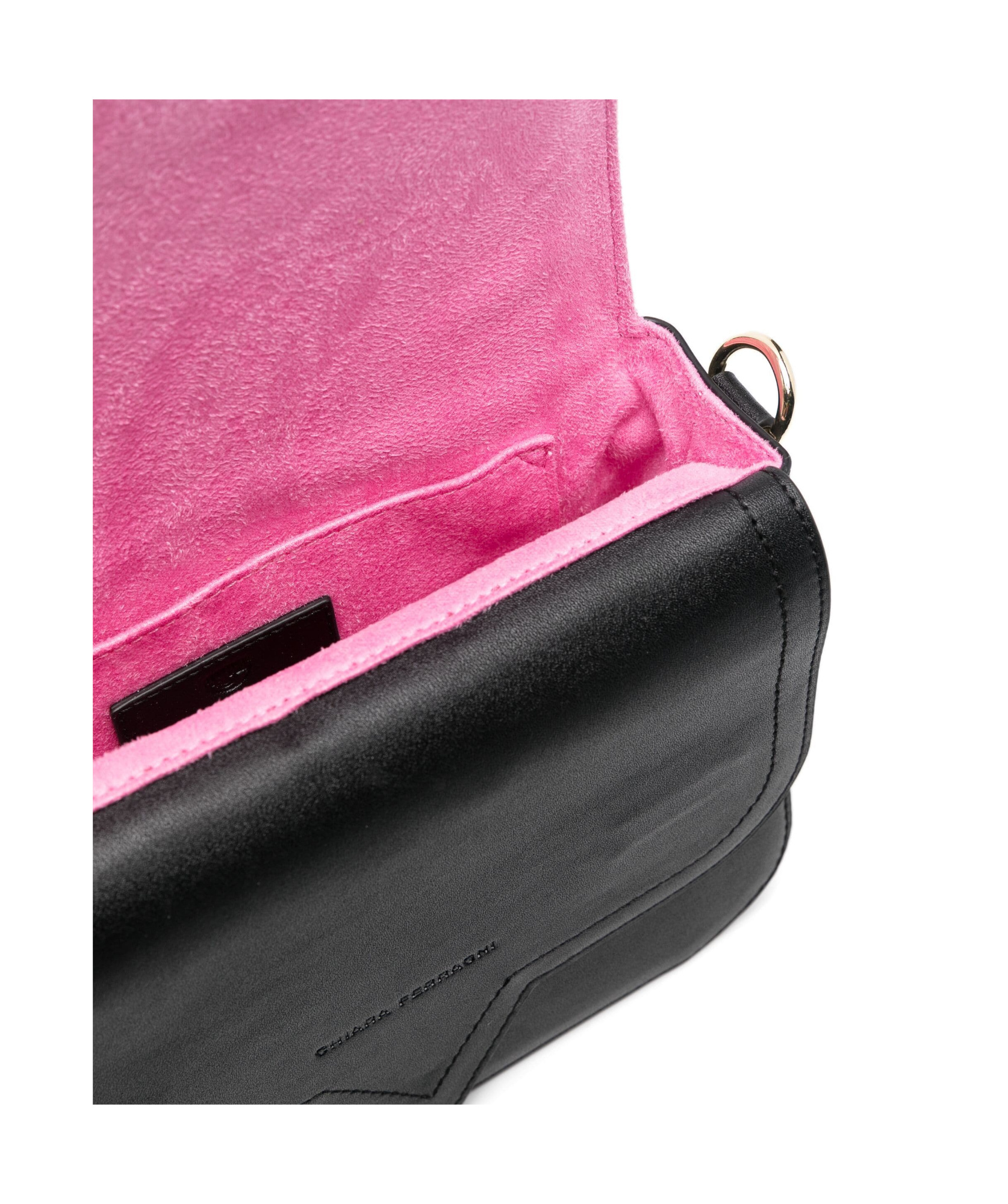 Shop Chiara Ferragni Eyelike Cross Body Bag In Black