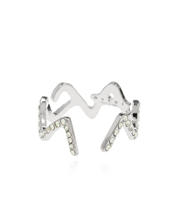 Shop Marni Symbol Ring In White
