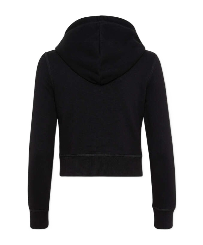 DSQUARED2 DSQUARED2 LOGO PATCH DRAWSTRING HOODIE