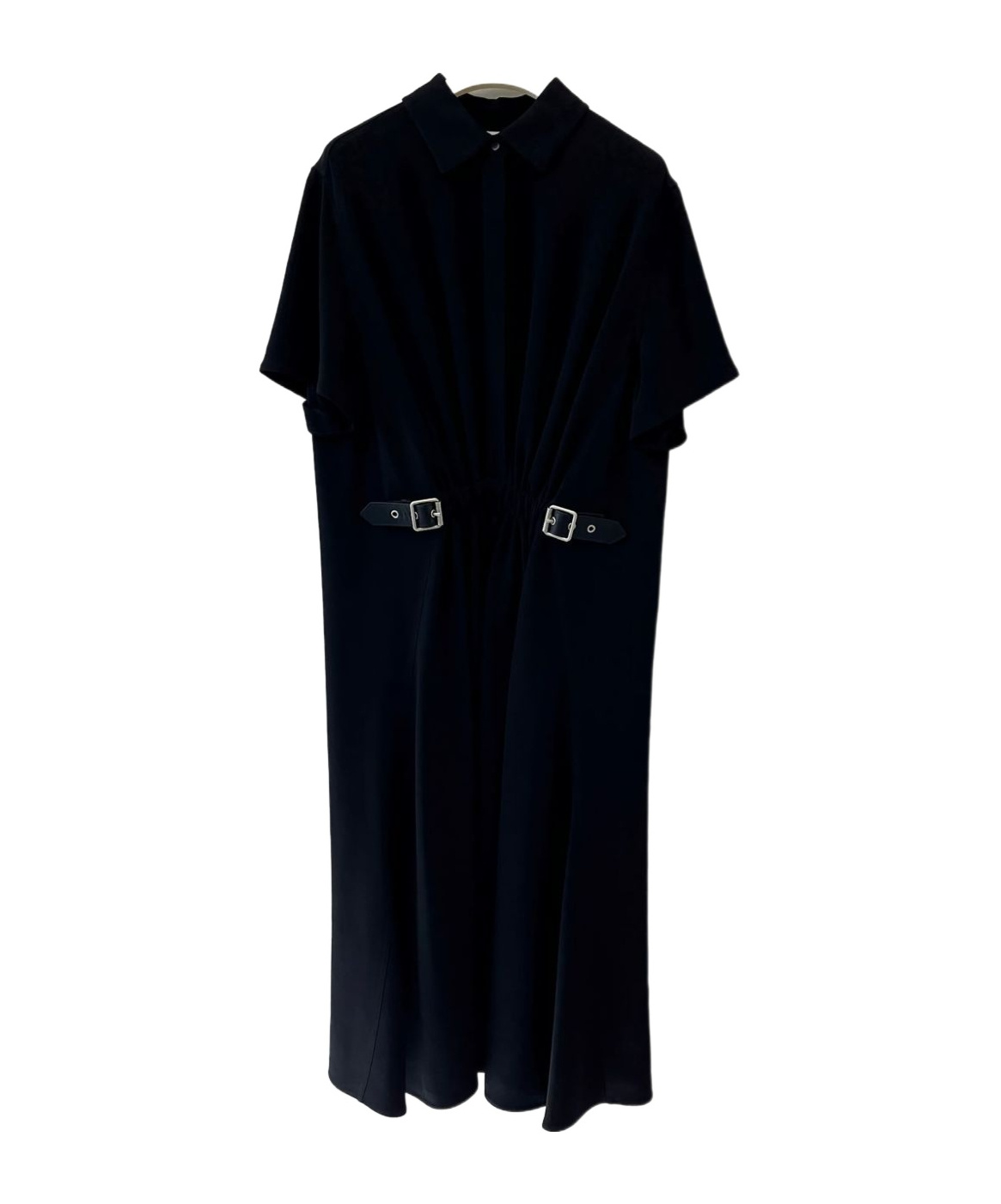 Loewe Lapel Dress In Black
