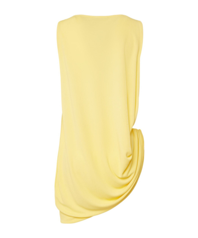 Jacquemus Draped Sleeveless Asymmetric Lightweight Top