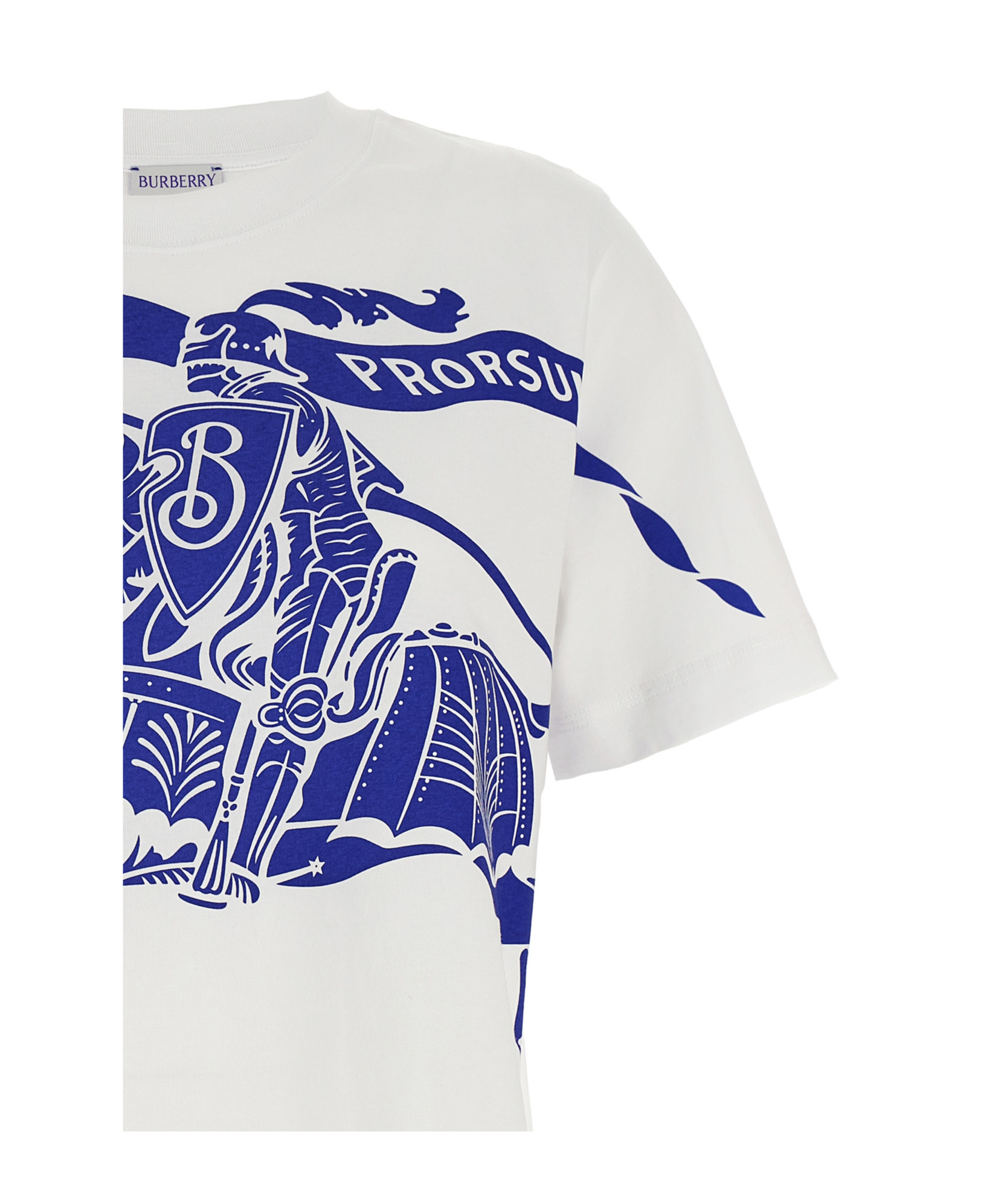 Burberry T-shirt In Gray