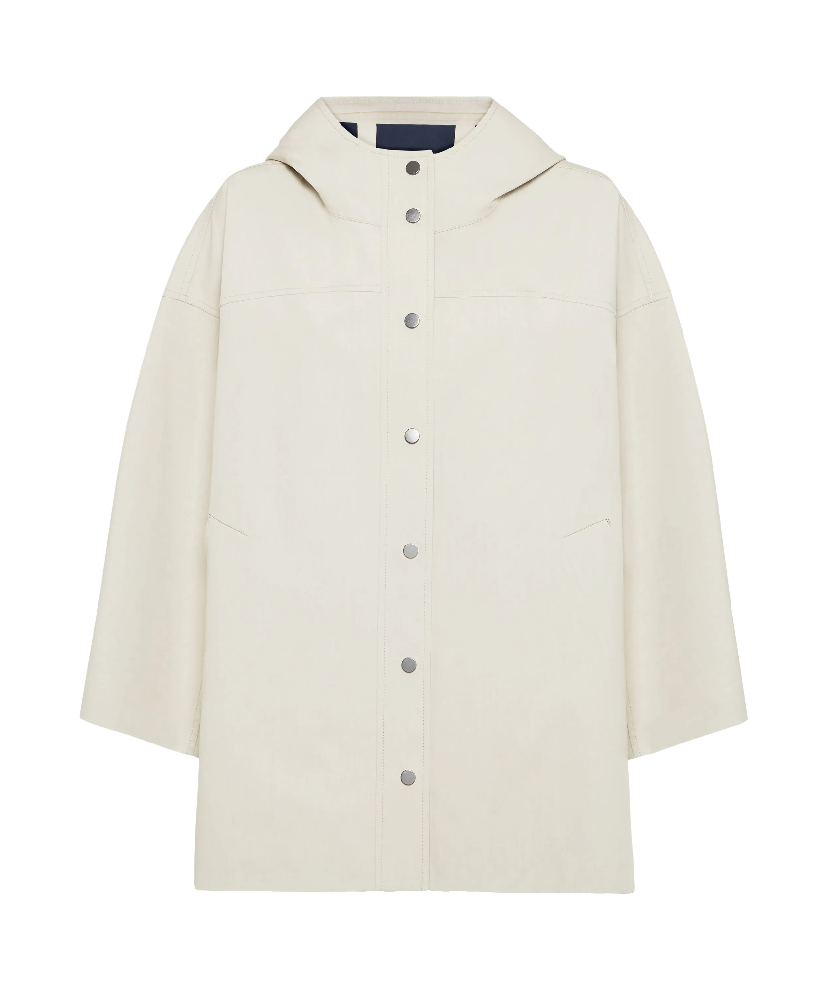 Brunello Cucinelli Cape-sleeves Jacket In White