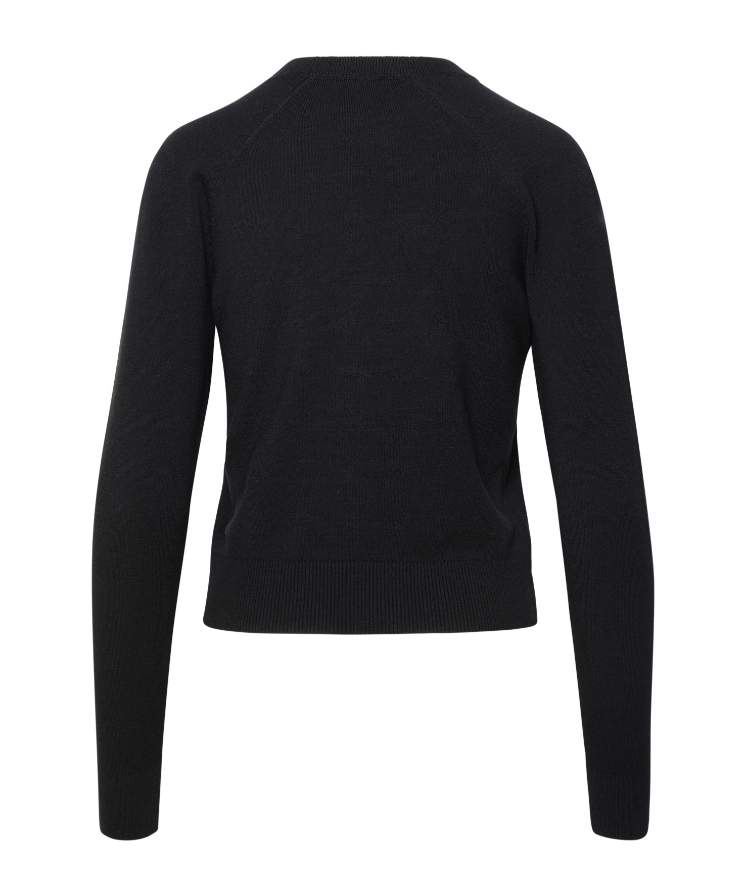 Patou Wool Sweater With Logo In Black