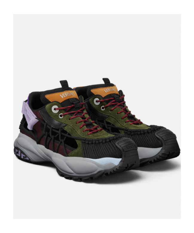 Versace Mercury Sneakers In Black