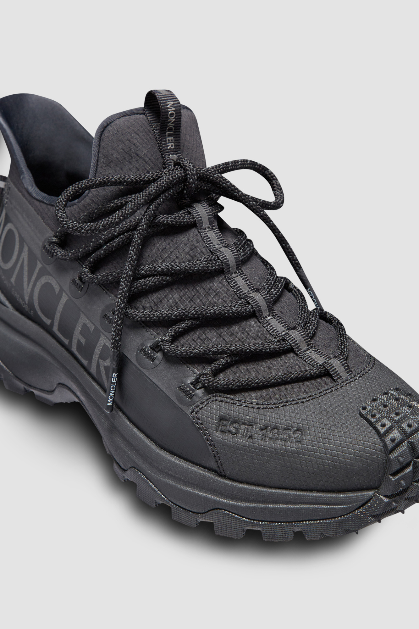 Shop Moncler Trailgrip Lite 2 Trainers In Black
