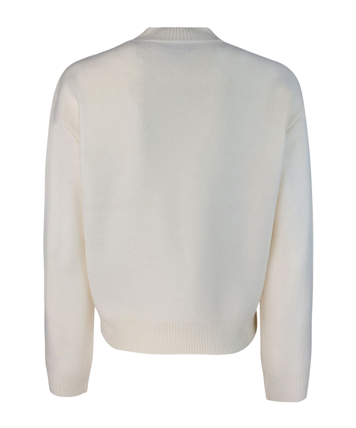 A.p.c. Esther Virgin Wool Crew-neck Sweater In Neutral