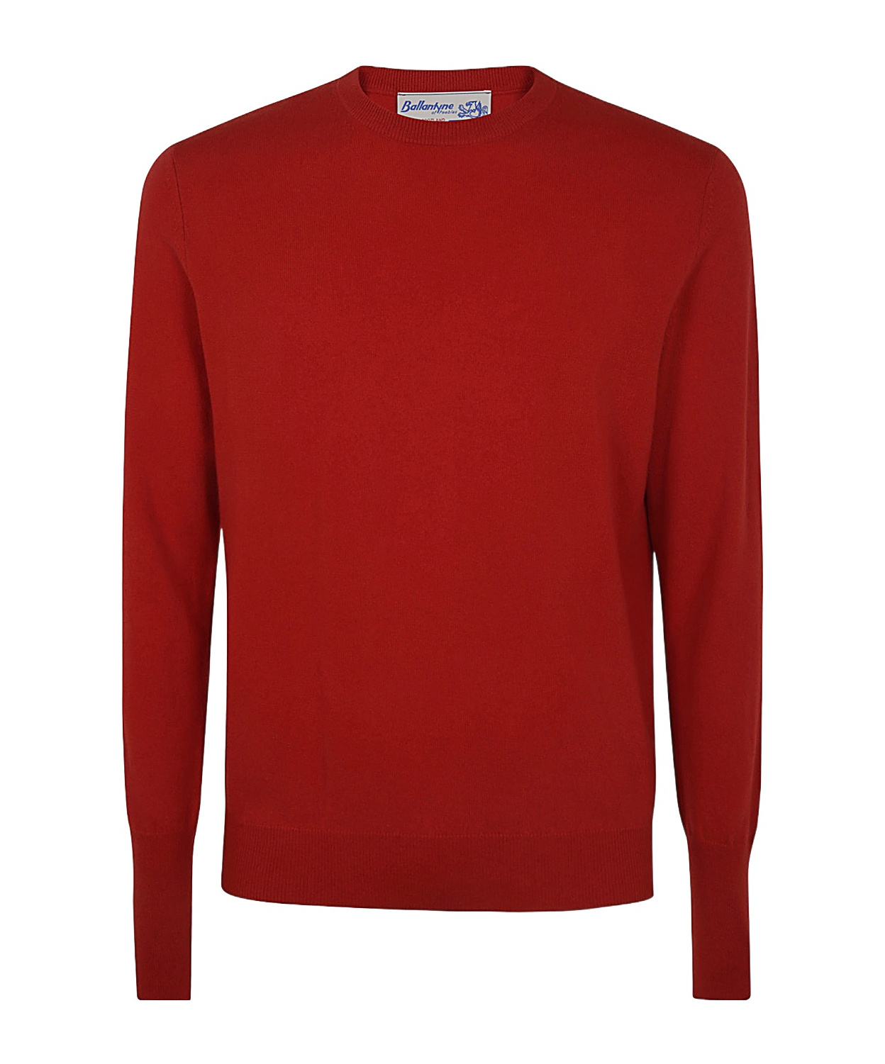 Ballantyne Round Neck Pullover In Red