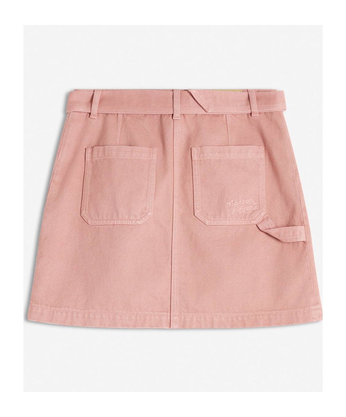 MAISON KITSUNÉ BELTED UTILITY MINI SKIRT