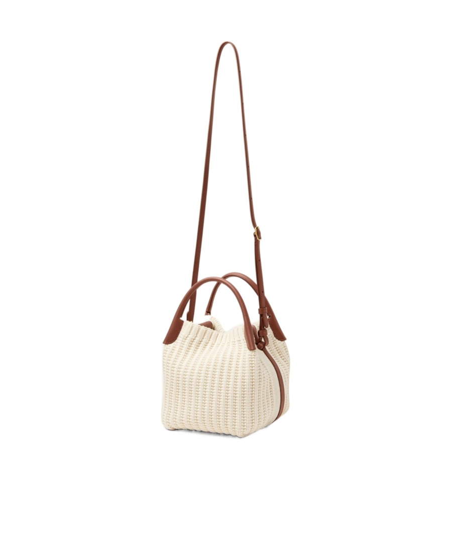 Loro Piana Small Bale Bag In White