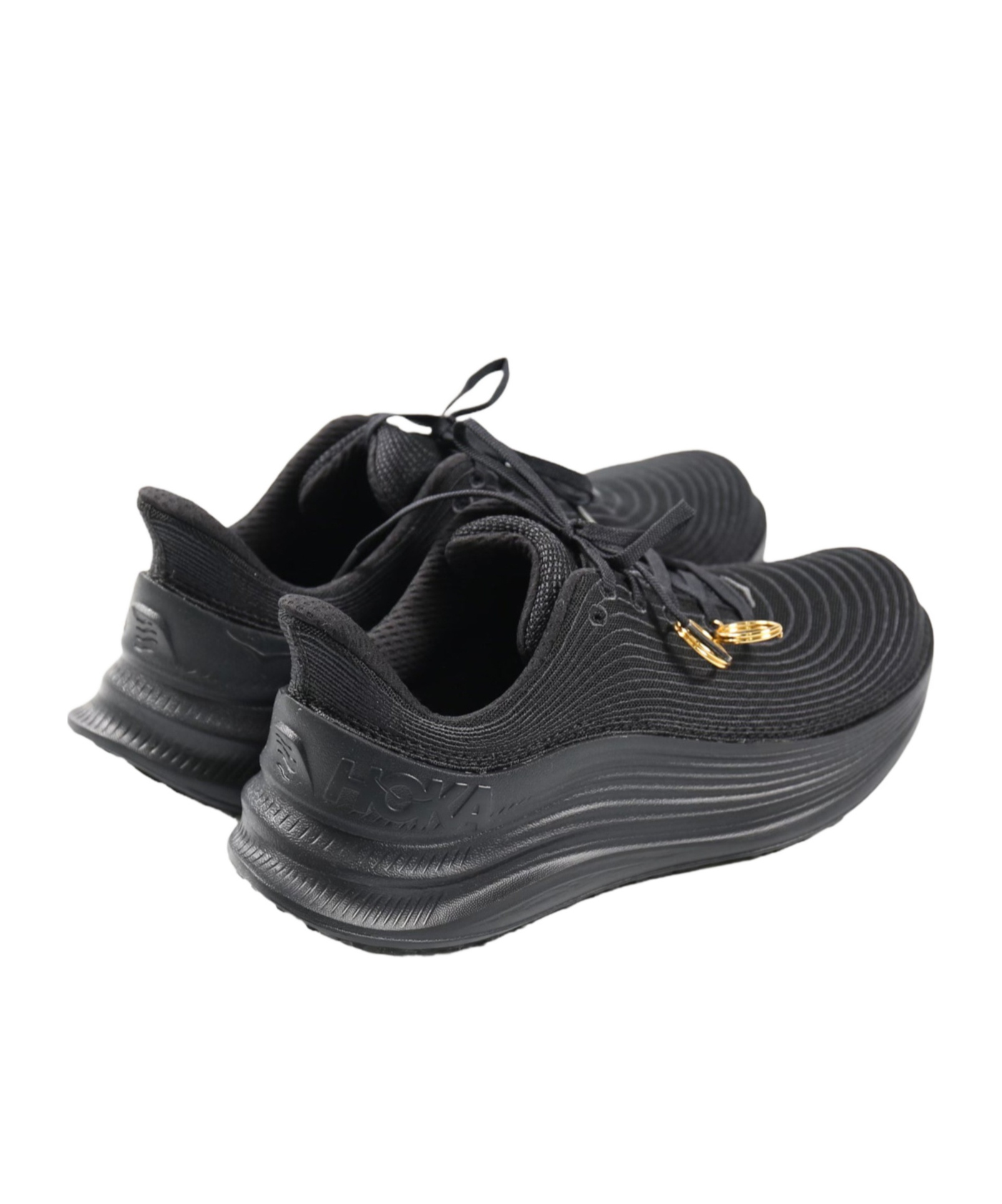 Comme Des Garcons Black X Hoka Tc1.0 Lace-up Sneakers In Black