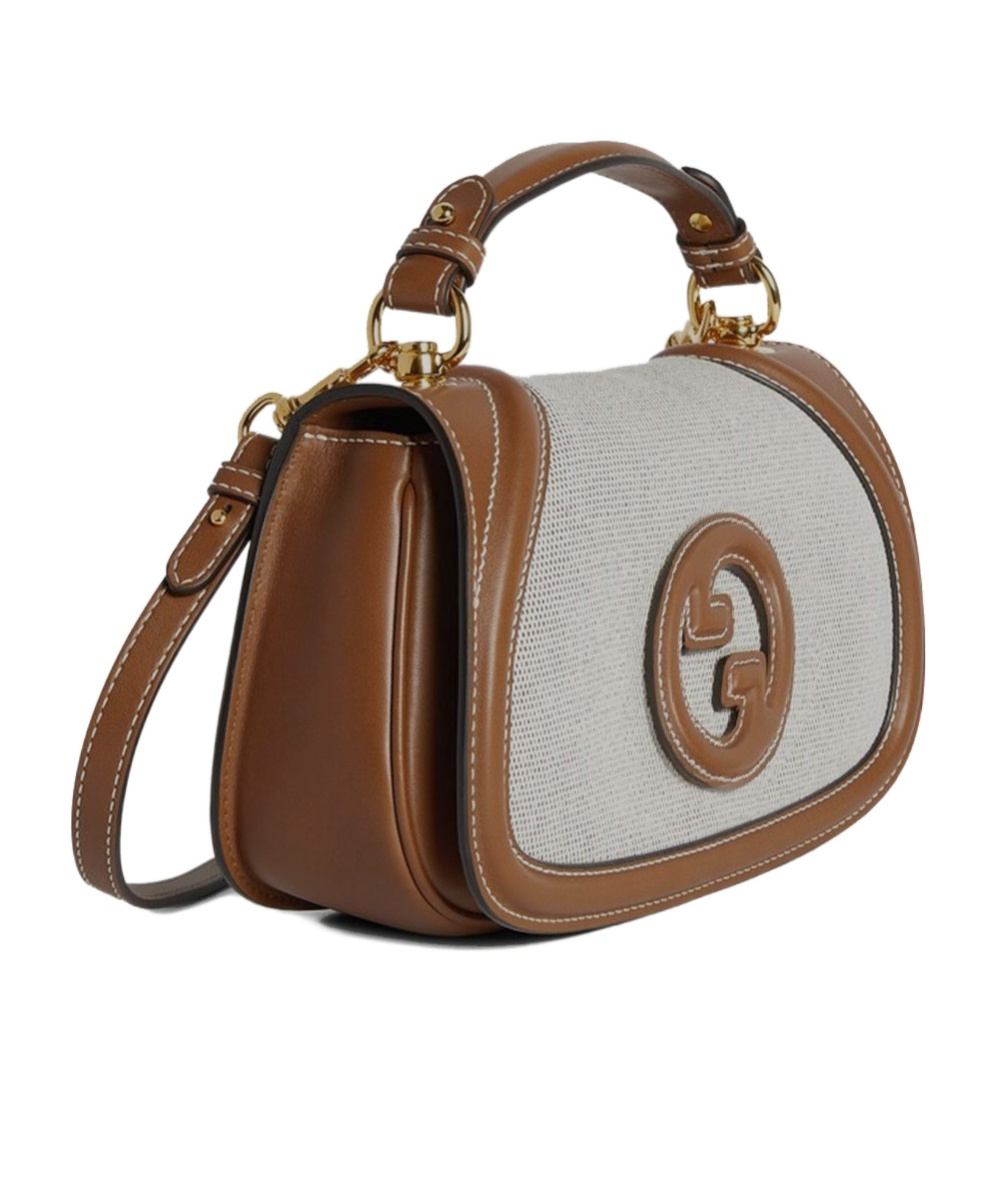 Gucci Blondie Medium Top Handle Bag In Brown