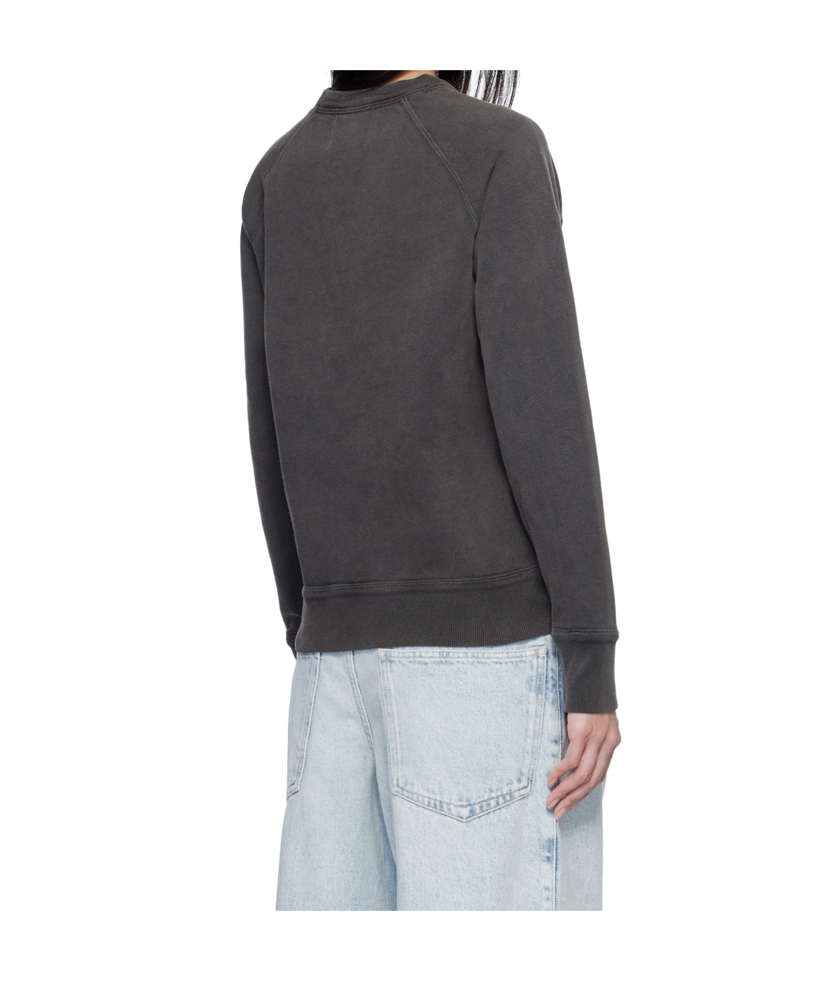Isabel Marant Étoile Milla Sweat Shirt-38f Nd Isabel Marant Etoile Female In Black