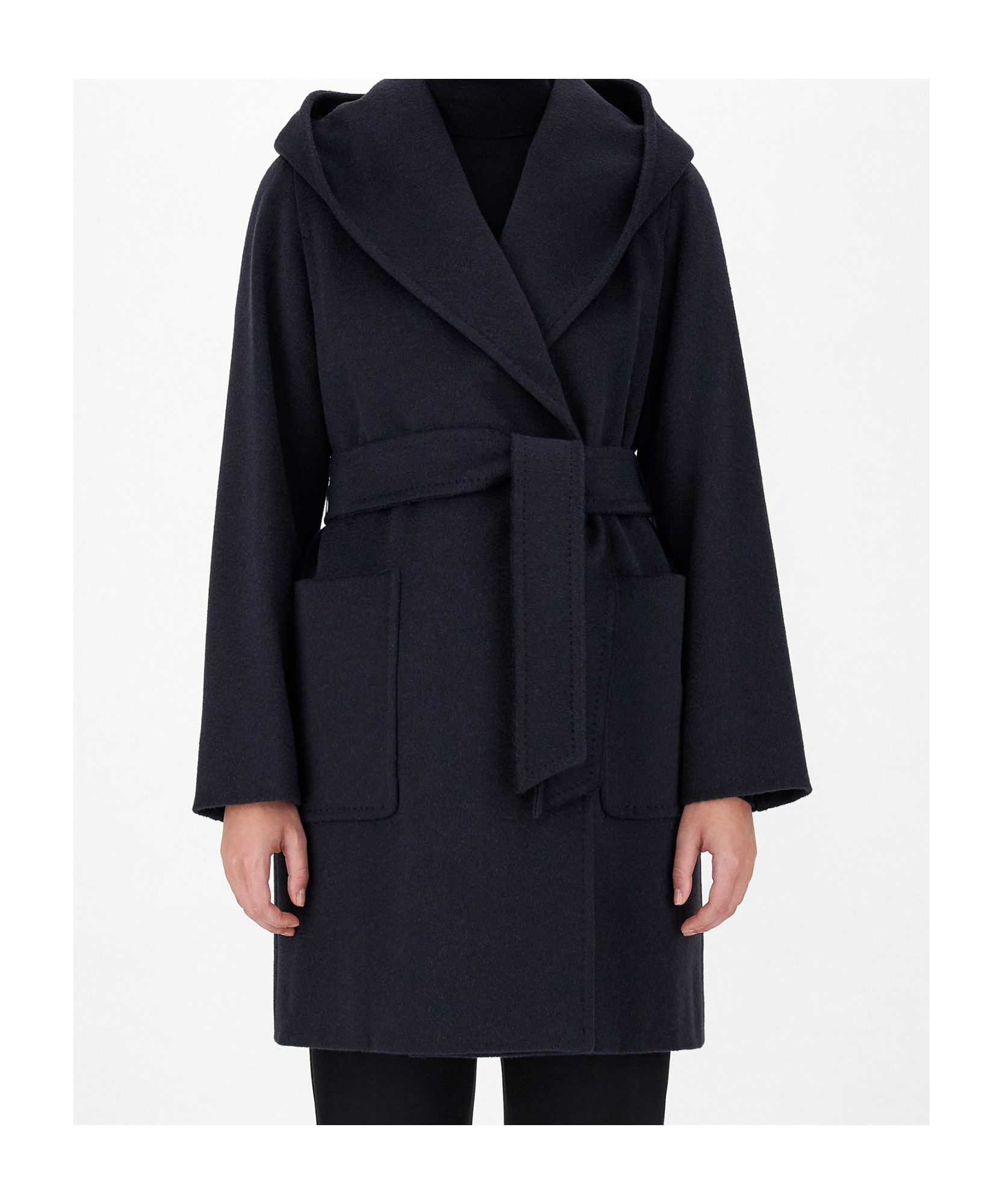 Max Mara Rialto Wool Robe Coat