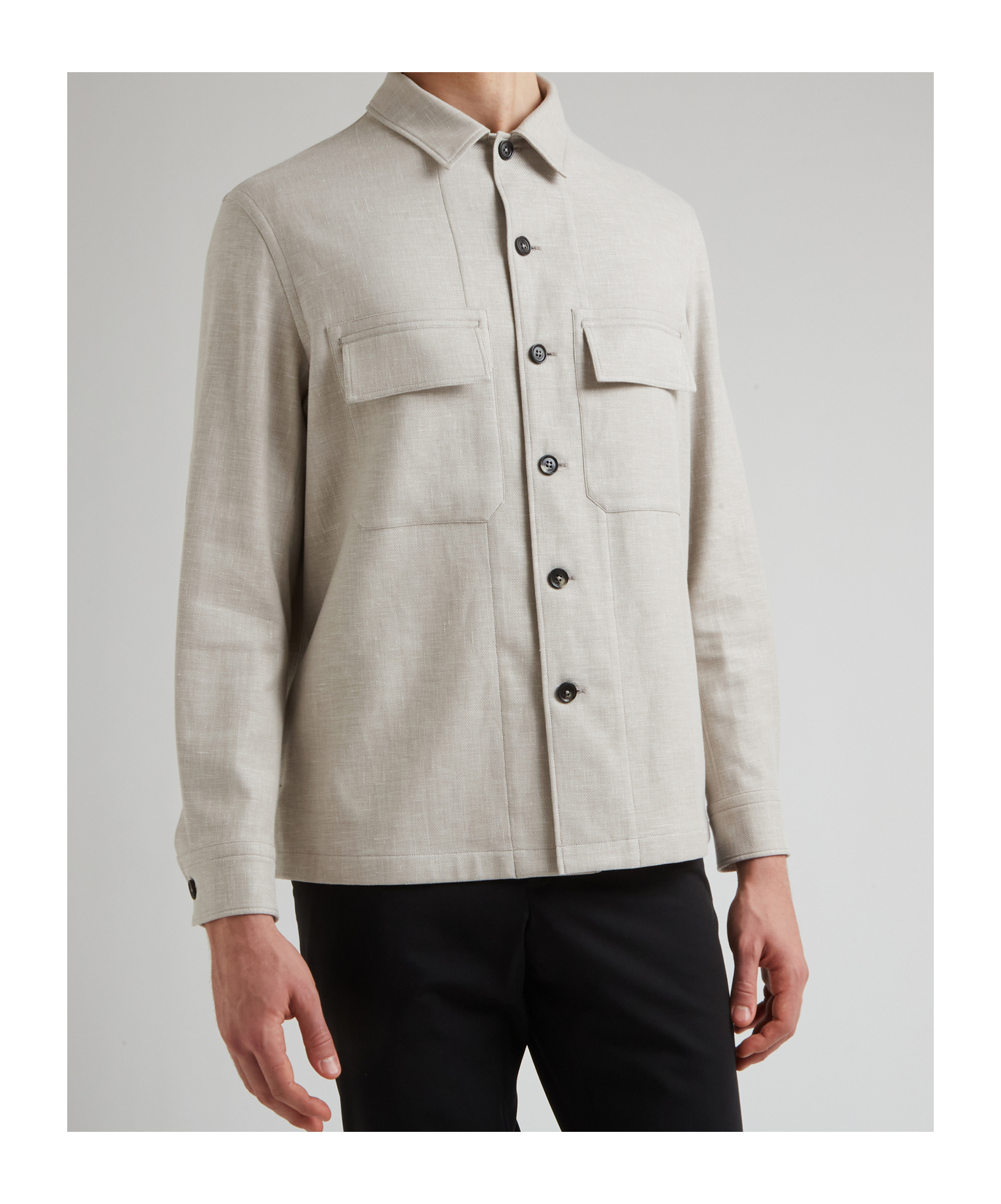 Shop Zegna Long Sleeve Shirt