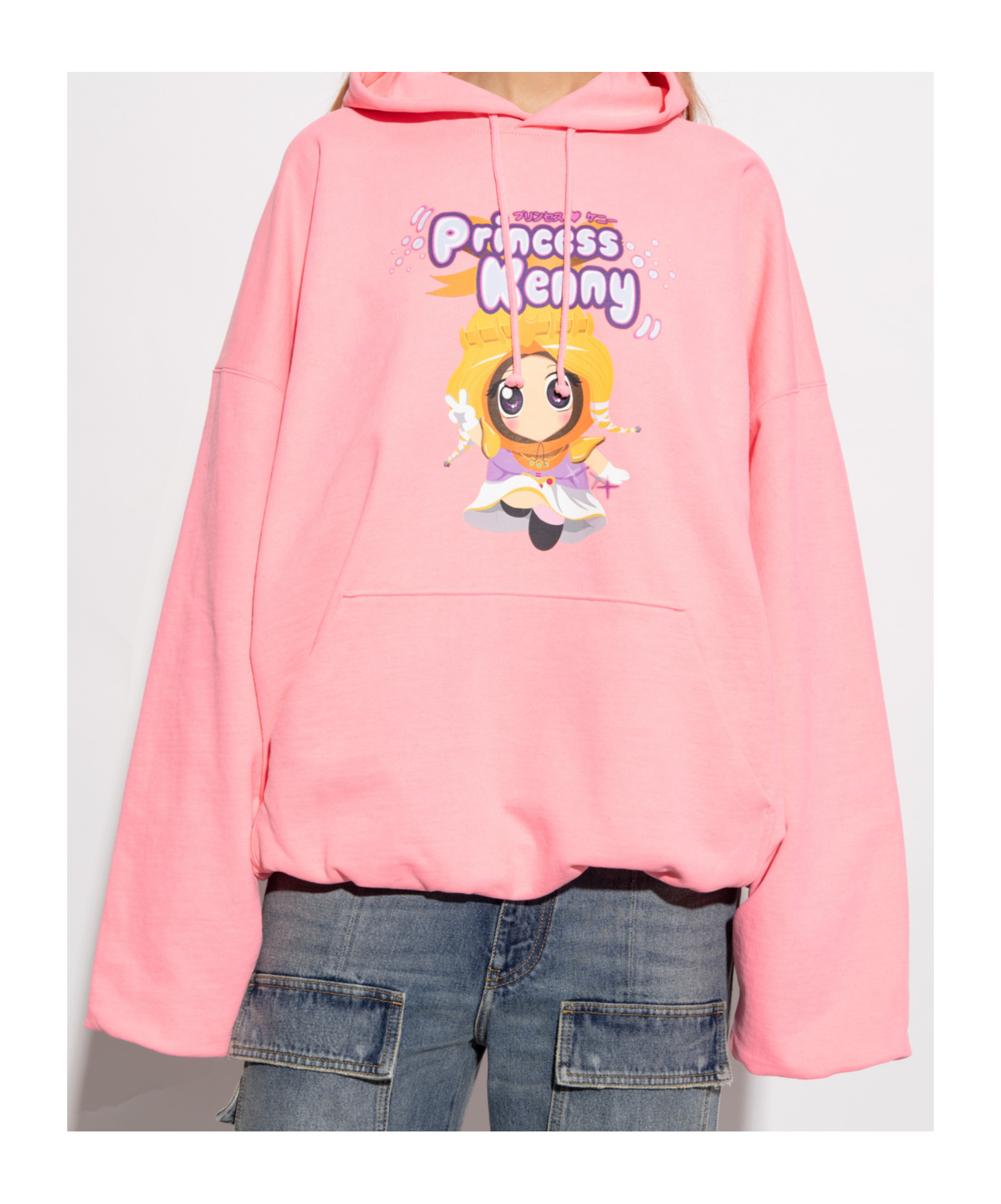 Shop Vetements Princess Kenny Hoodie In Pink