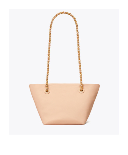 Tory Burch Small Ella Chain Convertible Crossbody Bag In Nude
