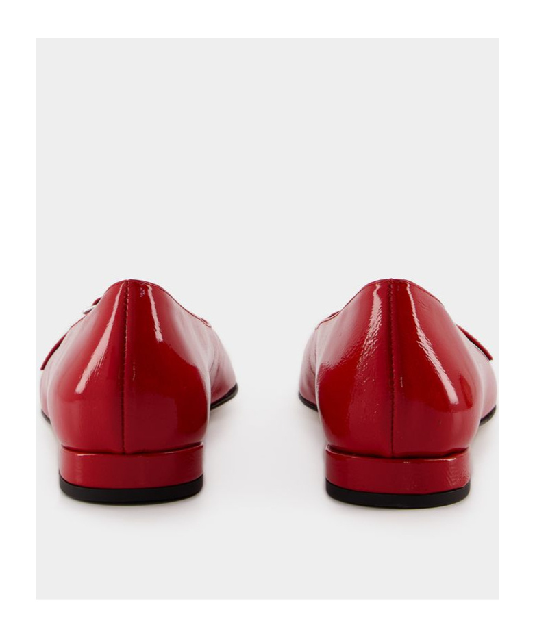 Carel Paris Emilie Logo Ballet Shoes In Red