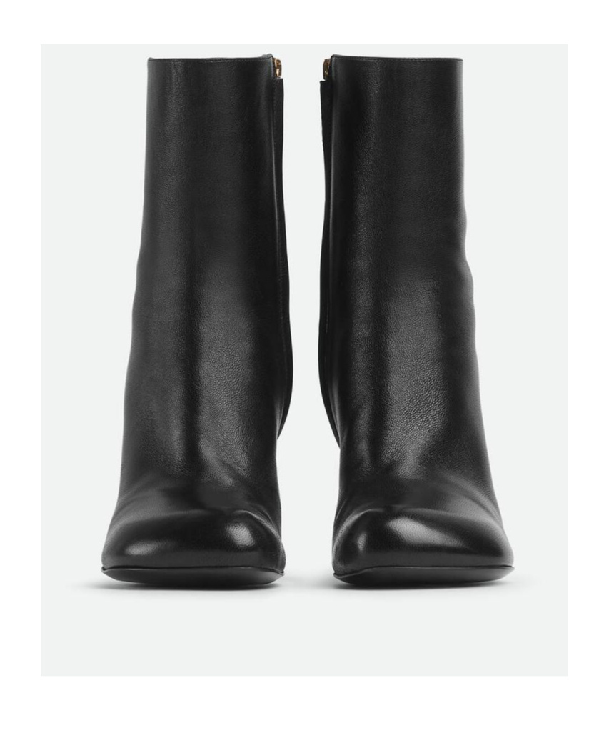 Shop Bottega Veneta Nico Ankle Boot In Black