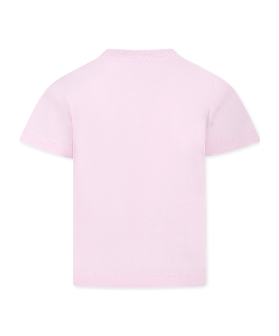 Shop Palm Angels Teddy Bear T-shirt In Pink