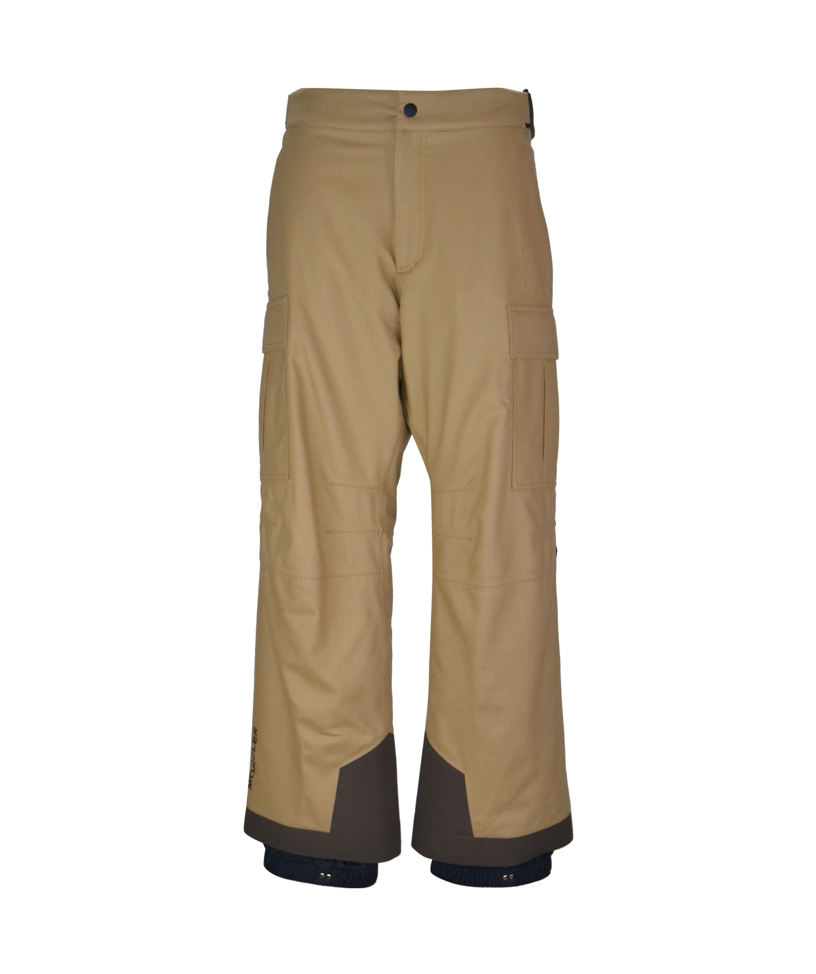 Moncler Trousers In Brown