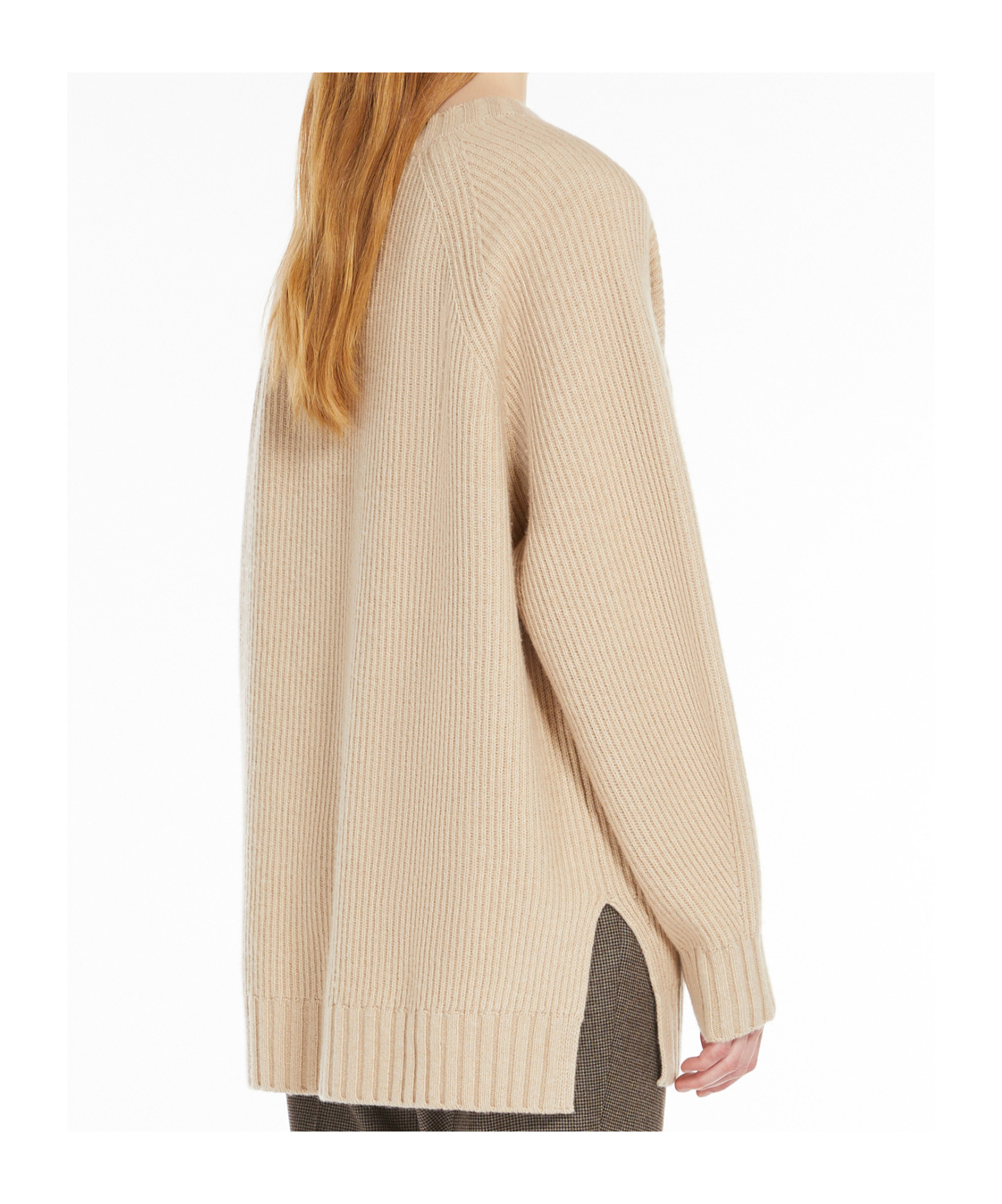 WEEKEND MAX MARA WEEKEND MAX MARA V-NECK LONG-SLEEVED JUMPER 