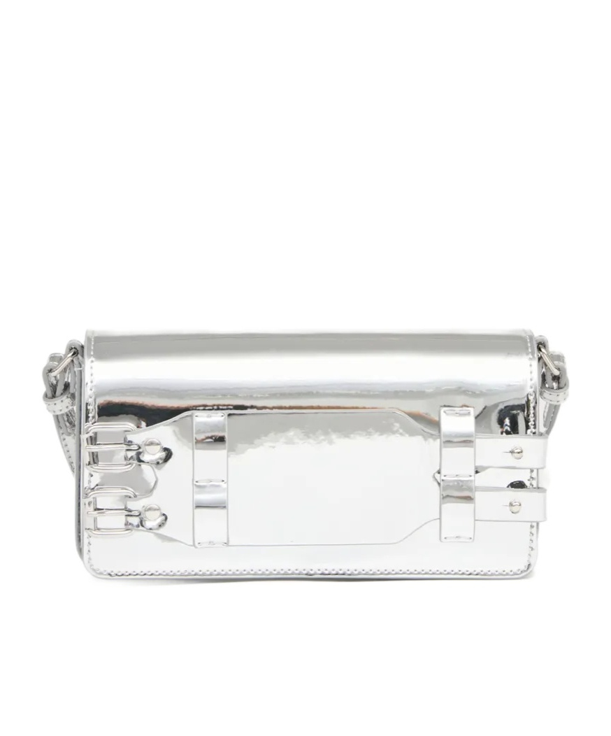 Mm6 Maison Margiela Bracelet Shoulder Bag In White