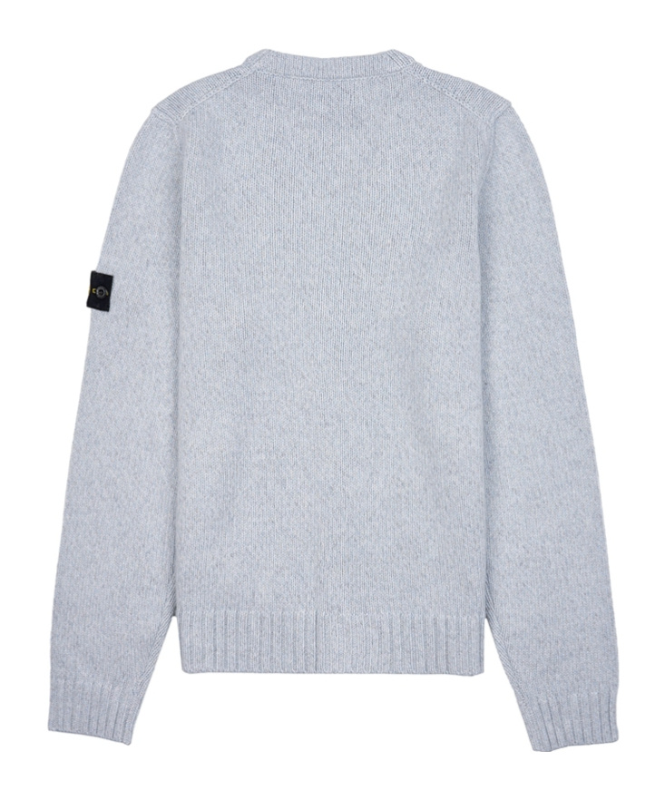 Stone Island Long-sleeved Sweater In Nude