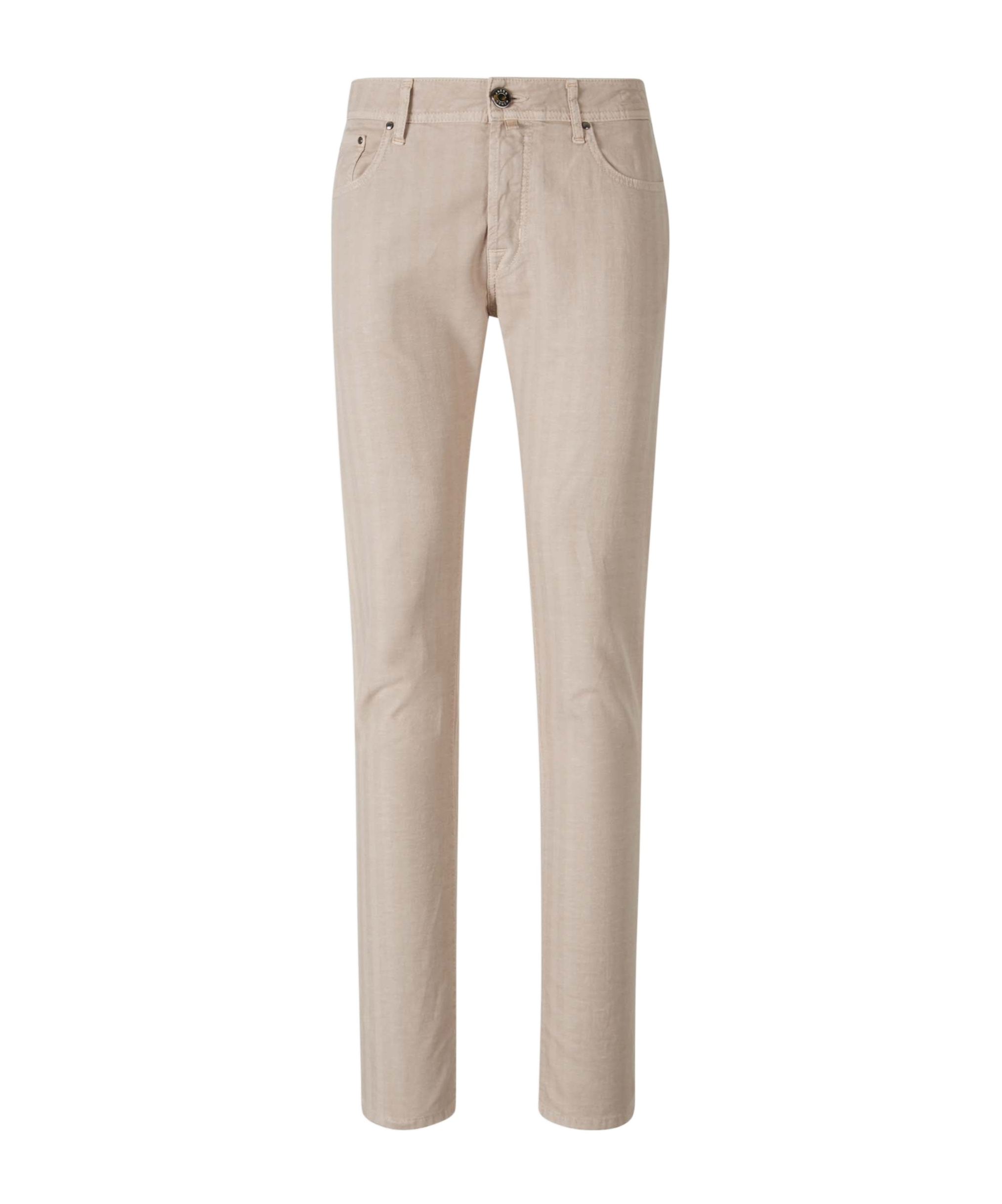 Jacob Cohen Belt-loop Jeans In Nude